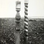 л. 14. Дом Ошевнева, д. Ошевнево. 1950 г. Столбики