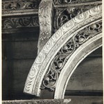 Успенская церковь, г. Кондопога. Фрагменты иконостаса. Карниз 1-2 и 2-3 яруса и арка Царских врат.