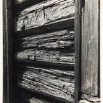 Церковь Петра и Павла, с. Лычный Остров. Состояние сруба. Состояние сруба центральной стопы, находившейся под двойной тесовой обшивкой.