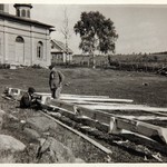 Успенская церковь, г. Кондопога. Поток в процессе изготовления.