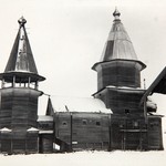 Церковь Вознесения Господня, с. Типиницы. Реставрация шатра. Общий вид с юга после покрытия шатра.