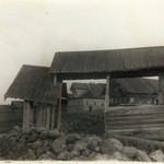 Церковь Вознесения Господня, с. Типиницы. Реставрация крыльца. Состояние крыльца до реставрации.