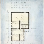 л. 27. Дом Русакова, д. Ботвинщина. Конец 1940-х гг. План жилого этажа
