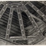 Церковь св. Варвары, с. Яндомозеро. Роспись тябл старого иконостаса. Фрагмент