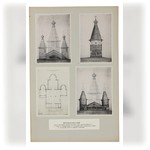Успенский собор, г. Кемь. Репродукции обмерных чертежей