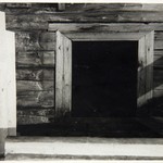 л. 14. Успенская церковь, г. Кондопога. 1948-1949 гг. Вход с подклет