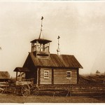 л. 35. Часовня Иоанна Предтечи, д. Нижний Падун. 1947- первая половина 1950-х гг. Общий вид