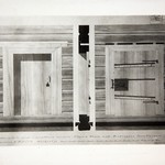 Часовня Петра и Павла, д. Волкостров. Дверь в старую часовню.