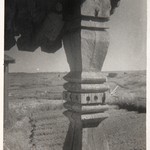 Часовня Петра и Павла, д. Волкостров. Резной столб галереи.