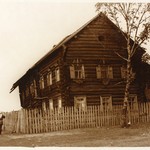 л. 16. Дом Пахомова, с. Великая Губа. Первая половина 1950-х гг.(?) Общий вид