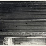 Церковь св. Варвары, с. Яндомозеро. Роспись тябл старого иконостаса. Фрагмент