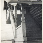 л. 12 об. Успенская церковь, г. Кондопога. 1949 г.(?) Крыльцо после реставрации
