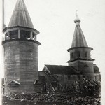 Церковь св. Варвары, с. Яндомозеро. Вид с юго-запада.