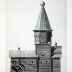 л. 4. Успенская церковь, г. Кондопога. А.В. Ополовников. 1948 г. Южный фасад (обмер)