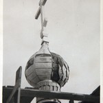 Успенская церковь, г. Кондопога. Главка в процессе реставрации.