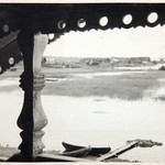 л. 12 об. Успенская церковь, г. Кондопога. 1949 г.(?) Подзоры крыльца после реставрации