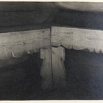 Успенская церковь, г. Кондопога. Фрагмент соединения двух пристенных лавок.