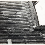 Успенский собор, г. Кемь. Реставрация сруба. Загнивание обшитого сруба под оконными проёмами.