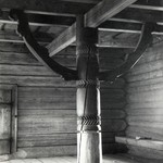 л. 30. Успенская церковь, г. Кондопога. 1948-1949 гг.(?) Левый столб в трапезной