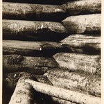 Успенская церковь, г. Кондопога. Фрагмент сруба изнутри.