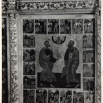 Часовня Петра и Павла, д. Волкостров. Франмент иконостаса.