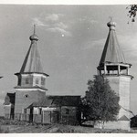 Церковь св. Варвары, с. Яндомозеро. Общий вид до реставрации.