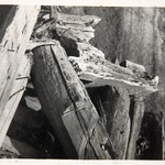 Церковь св. Варвары, с. Яндомозеро. Состояние повала восьмерика.
