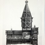 л. 4. Успенская церковь, г. Кондопога. А.В. Ополовников. 1948 г. Размер 1-1 (обмер)
