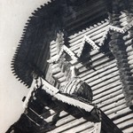 л. 17 об. Успенская церковь, г. Кондопога. 1948-1949 гг.(?) Алтарная бочка