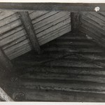 Церковь св. Варвары, с. Яндомозеро. Следы утраченного потолка в трапезной.