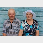 Деревня Посад. Жорж Викторович и Раиса Дмитриевна (в девичестве Степанова) Кривилевы