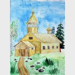 Часовня Кирика и Иулиты в деревне Воробьи