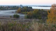 Осень. Вид на Погост. Остров Кижи