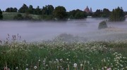 Туман над островом Кижи