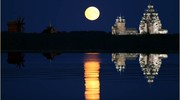 Остров Кижи ночью