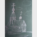 Часовня Спаса Нерукотворного. ДШИ №10, Ижевск