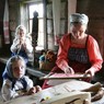 Хорерграф Н. Михайлова с дочками Хорерграф Н. Михайлова с дочками