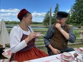 На острове Кижи гостям продемонстрировали, как «фурындали» чай в Заонежье