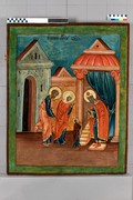 Фондовый предмет — в интернет: икона «Введение во храм Пресвятой Богородицы»