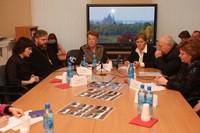 Участники пресс-конференции Участники пресс-конференции