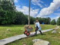 На острове Кижи завершился семидневный визит волонтёров Школы Фонда Потанина