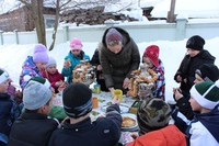 Чаепитие с блинами Чаепитие с блинами