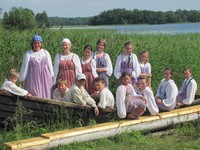 В Летней школе на о.Кижи В Летней школе на о.Кижи