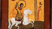 Фондовый предмет — в интернет: икона «Чудо Георгия о змие»