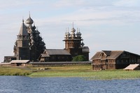 Основная экспозиция музея на острове Кижи Основная экспозиция музея на острове Кижи