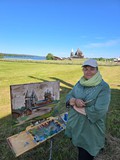 Художники России и Республики Беларусь на кижском пленэре