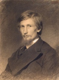 Крамской И. Н. Портрет художника Виктора Михайловича Васнецова. 1874