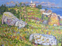 Кижские камни. 1987 г. Кижские камни. 1987 г.