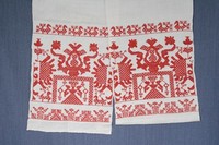 Полотенце. 1915 г. с.Вехручей. Из фондов музея Кижи Полотенце. 1915 г. с.Вехручей. Из фондов музея Кижи