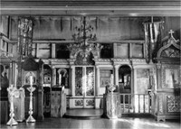 Рис. 3. Фото иконостаса Покровской церкви из архива Ларса Петтерссона. Рис. 3. Фото иконостаса Покровской церкви из архива Ларса Петтерссона.